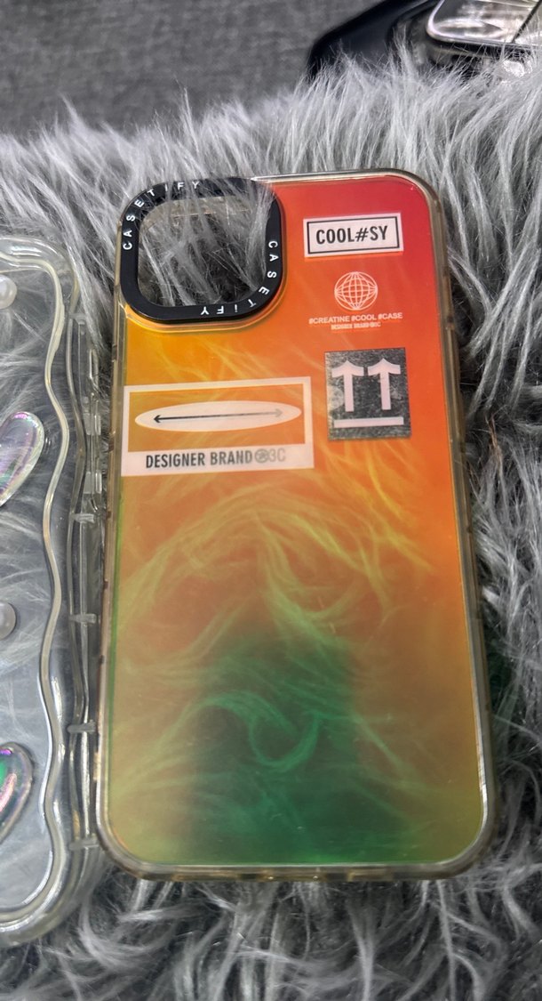 Payetli Çok Renkli Telefon Kılıfları - Görsel 4