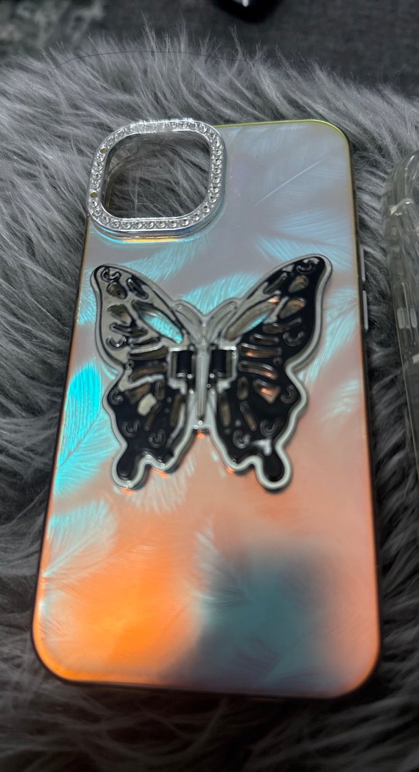 Payetli Çok Renkli Telefon Kılıfları - Görsel 2