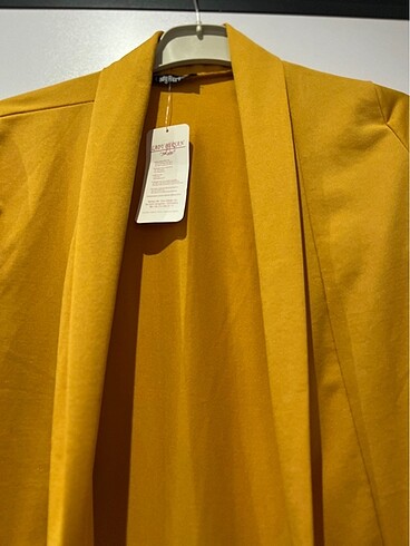 m Beden sarı Renk Blazer