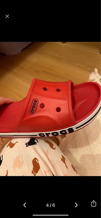 40 Beden kırmızı Renk crocs bayaband slide iconic comfort