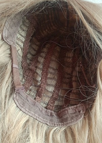 Sarı Peruk saç - Görsel 4