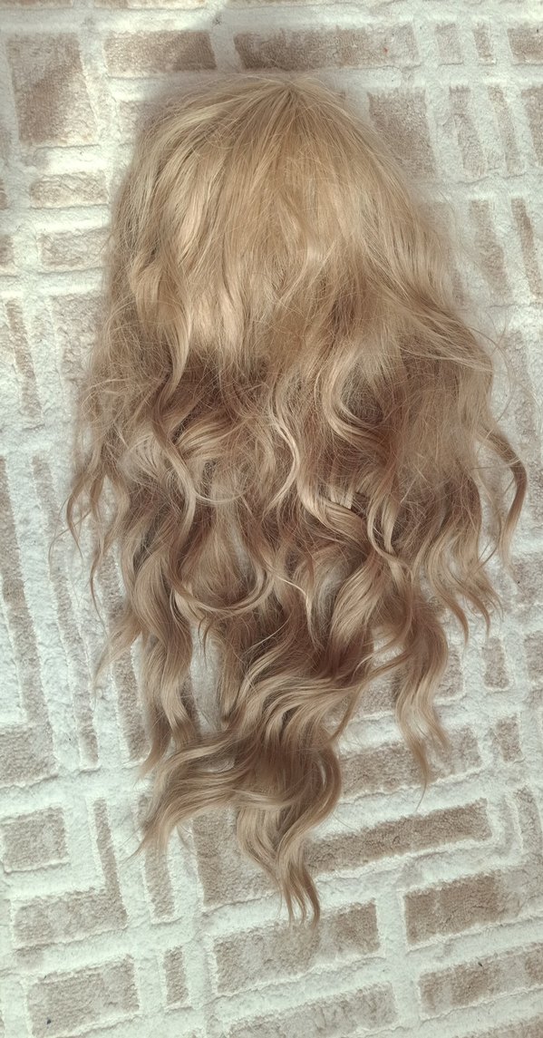 Sarı Peruk saç - Görsel 5