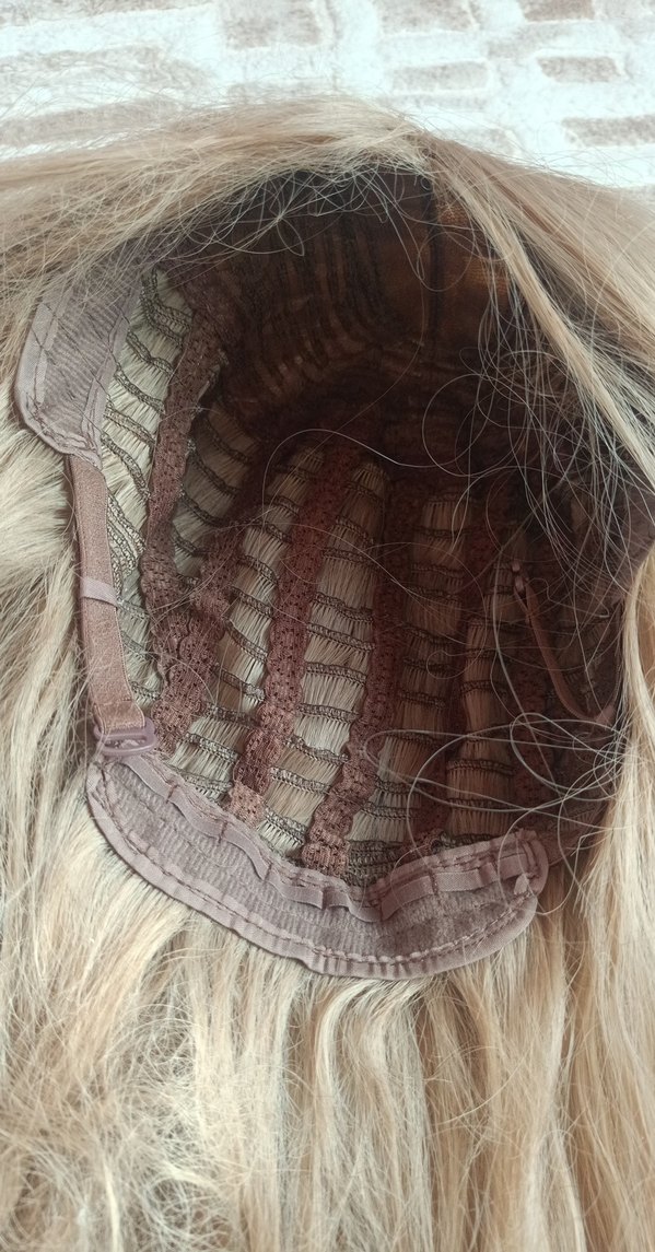 Sarı Peruk saç - Görsel 4