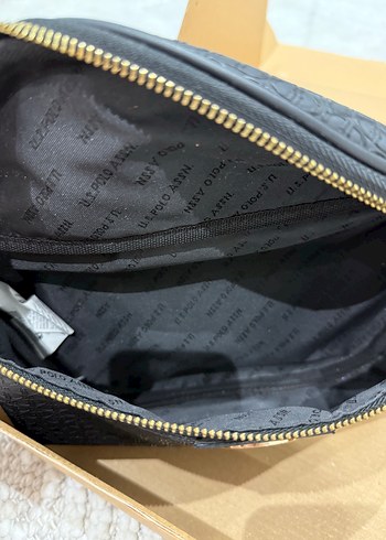 Beden siyah Renk U.s. Polo Assn. Siyah Bel Çantası