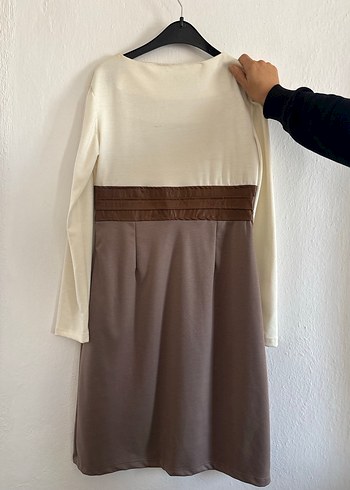 Kemer Detaylı Midi Elbise - Görsel 2