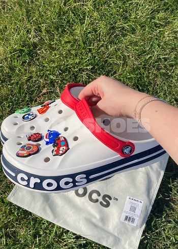 Renkli Baskılı Crocs Terlik