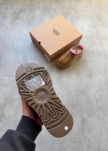 Ugg UGG tazz chesnut Kadın Süet Platform Topuklu Terlik