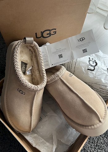 36 Beden UGG tazz Bej Kadın Dolgu Topuk terlik