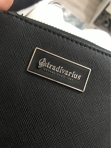 Stradivarius siyah cüzdan