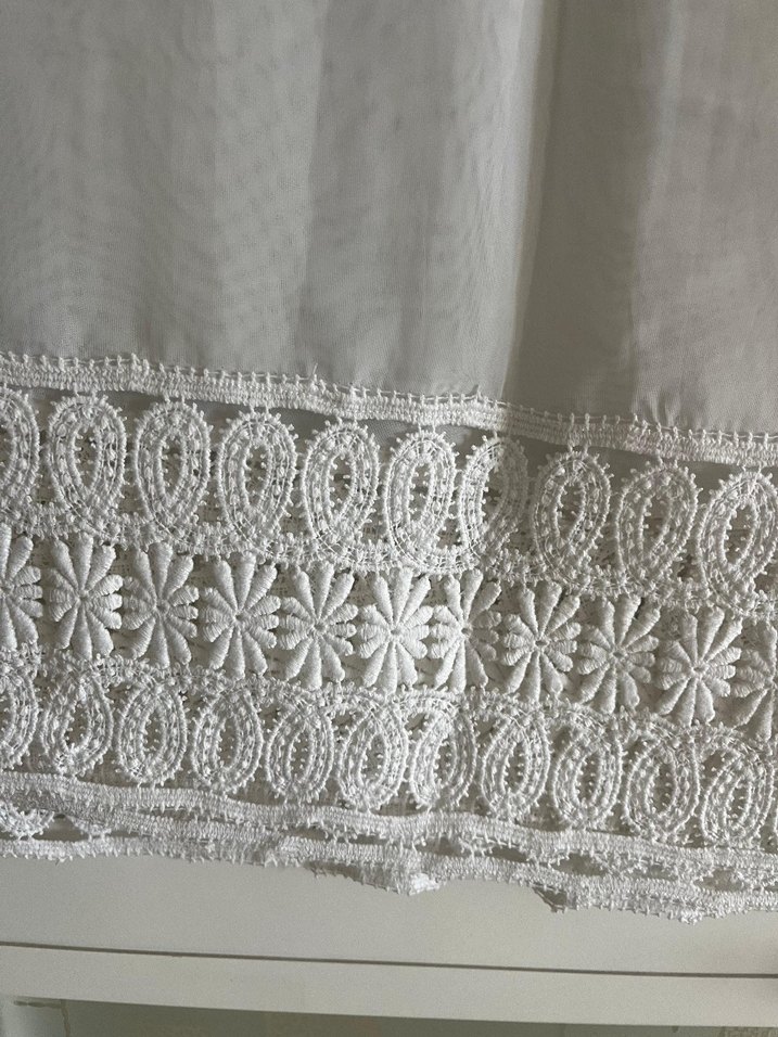 Nakışlı Bohem Beyaz Perde - Görsel 2