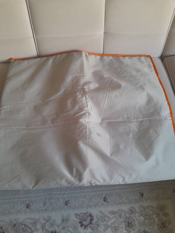 Gri Düz Renkli alez - Görsel 3