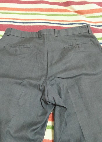 Gri Regular Fit Pilili Erkek Pantolon - Görsel 3