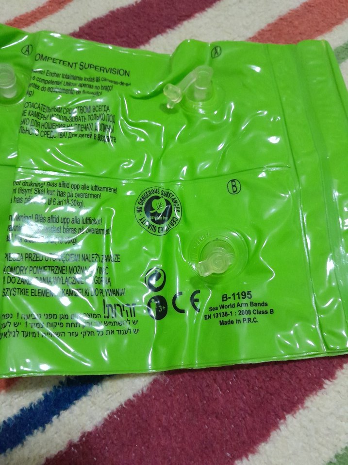 Çocuklar için Renkli Baskılı kolluk - Görsel 4