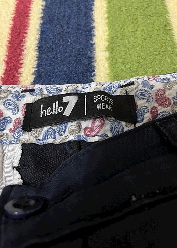 Erkek Regular Fit Katlamalı Çok Renkli Pantolon - Görsel 5