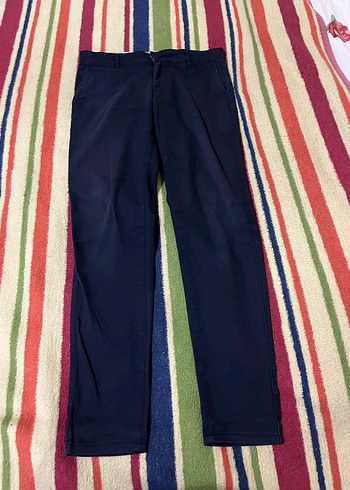 Erkek Regular Fit Katlamalı Çok Renkli Pantolon - Görsel 2