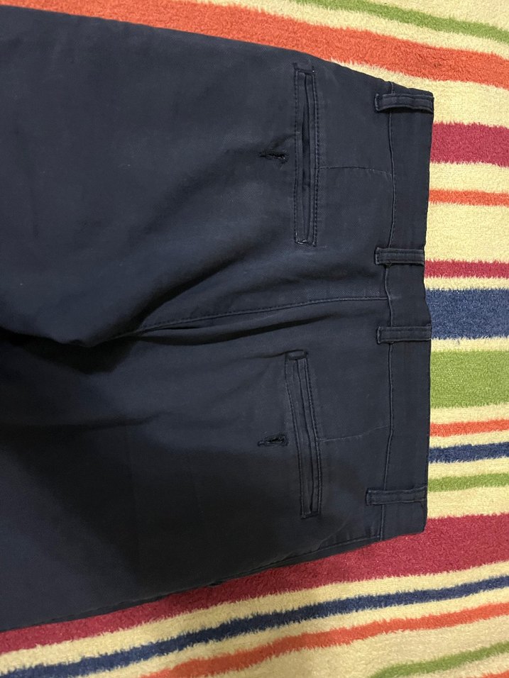 Erkek Regular Fit Katlamalı Çok Renkli Pantolon - Görsel 3