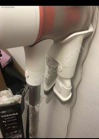 Xiaomi Beyaz ve Gri Elektrikli Süpürge