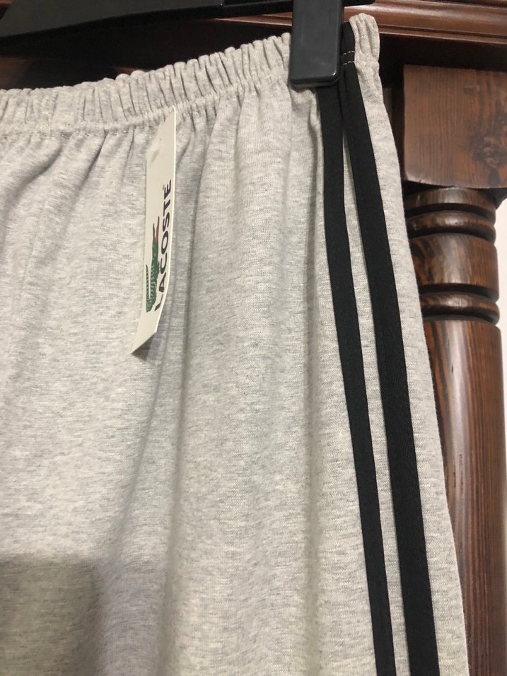 Gri Bol Kesim Fermuarlı Erkek Eşofman Altı bay bayan uyumlu - Görsel 3