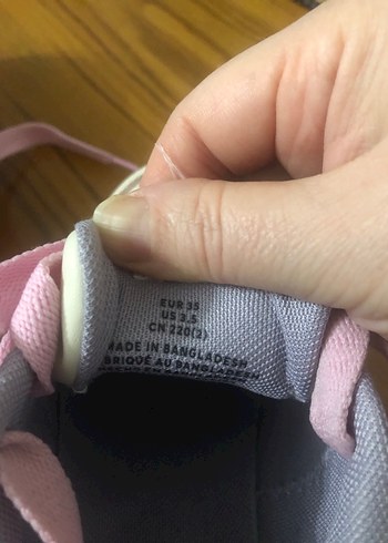 Pembe Bağcıklı cocuk spr - Görsel 7