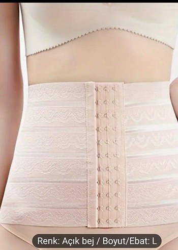 Bej renkli karın inceltme Korsesi - Görsel 4