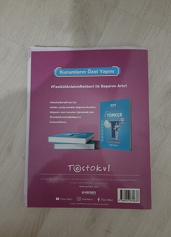 Tyt turkce test kitabı