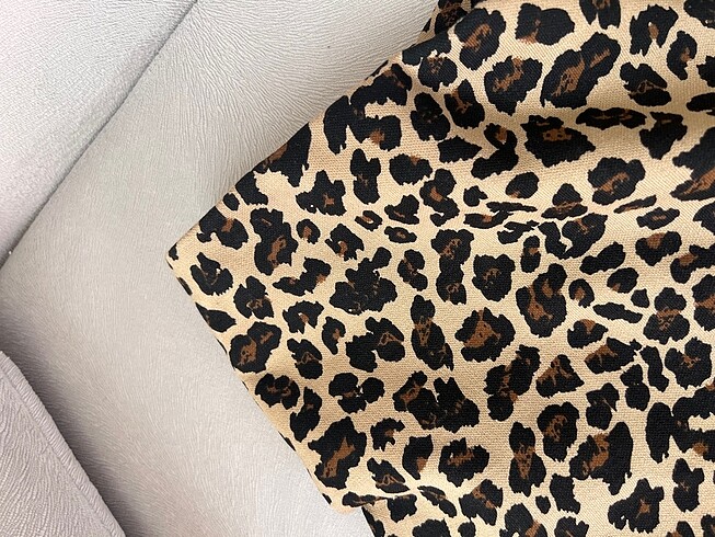 Midi boy leopar etek