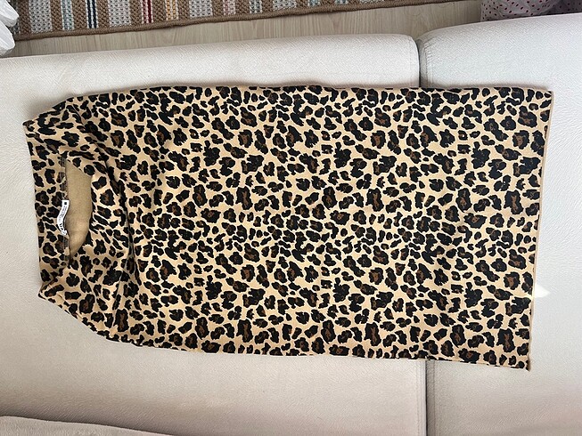 Zara Midi boy leopar etek