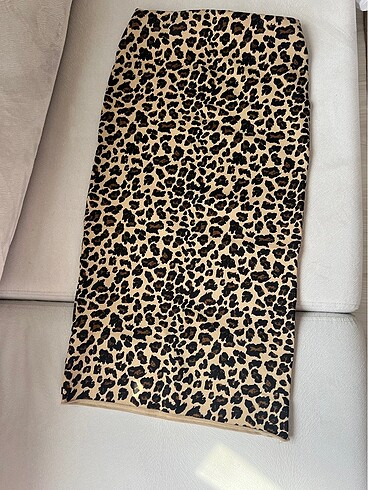 s Beden Midi boy leopar etek