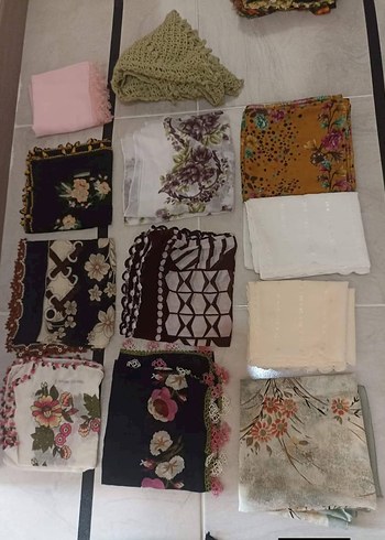 Tamamı sıfır ürün. 
67 tane tülbent - Görsel 8