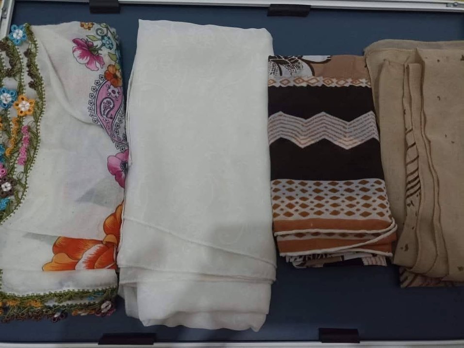 Tamamı sıfır ürün. 
67 tane tülbent - Görsel 3