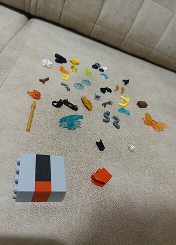 Lego mini figür saç, el, kol, aksesuar. - Görsel 7