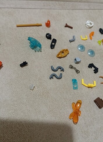 Lego mini figür saç, el, kol, aksesuar. - Görsel 8