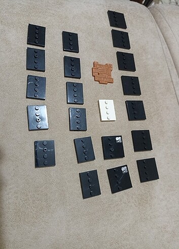 Lego mini figür pelerin, aksesuar, stant. - Görsel 7