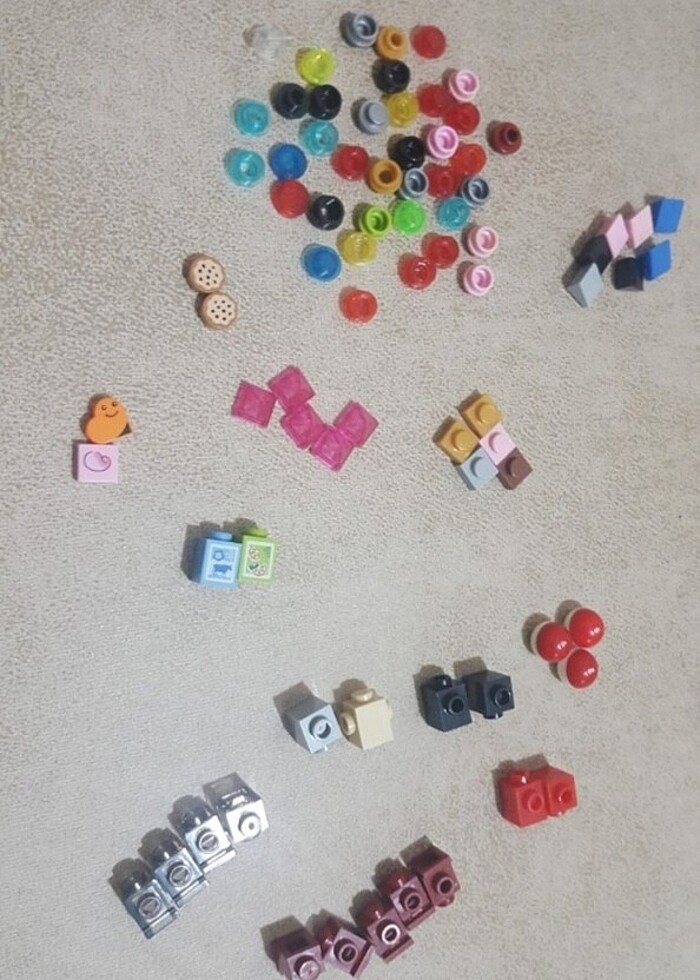 Lego mini figür pelerin, aksesuar, stant. - Görsel 3