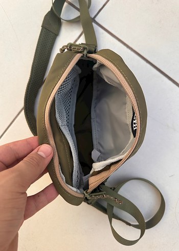 Unisex Haki Kamuflaj Çapraz Çanta - Görsel 4