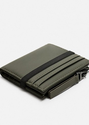 Fermuarlı Erkek Minimalist Kartlık - Görsel 2