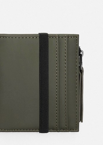 Fermuarlı Erkek Minimalist Kartlık