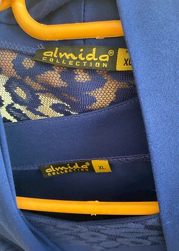 Lacivert Uzun İkili Elbise - Görsel 7