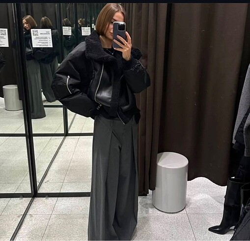 Zara Zara çift yüzlü ceket