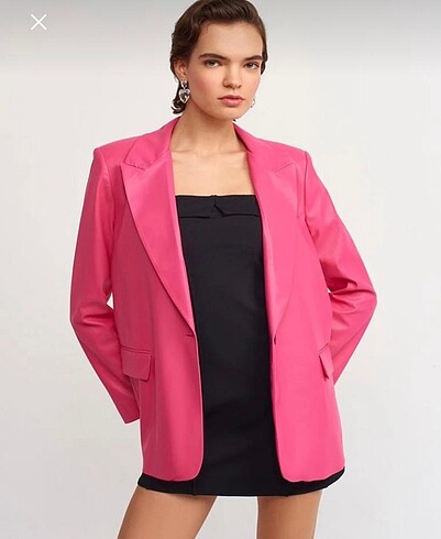 Deri blazer ceket