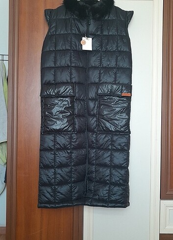 44 Beden Kapitone yelek