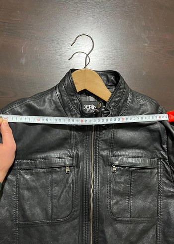 Derimod erkek deri ceket - Görsel 8