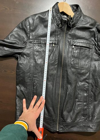 Derimod erkek deri ceket - Görsel 6