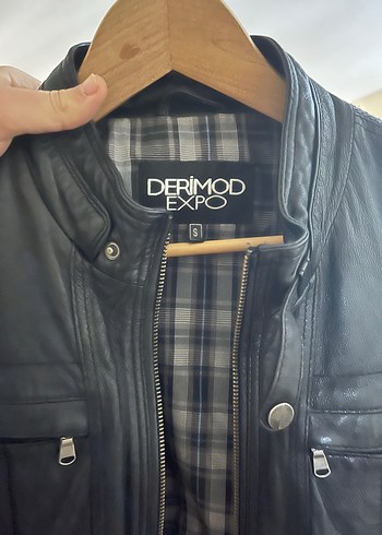 Derimod erkek deri ceket - Görsel 5