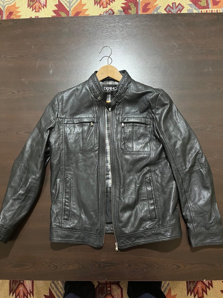 Derimod erkek deri ceket - Görsel 3