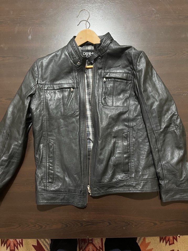 Derimod erkek deri ceket - Görsel 2