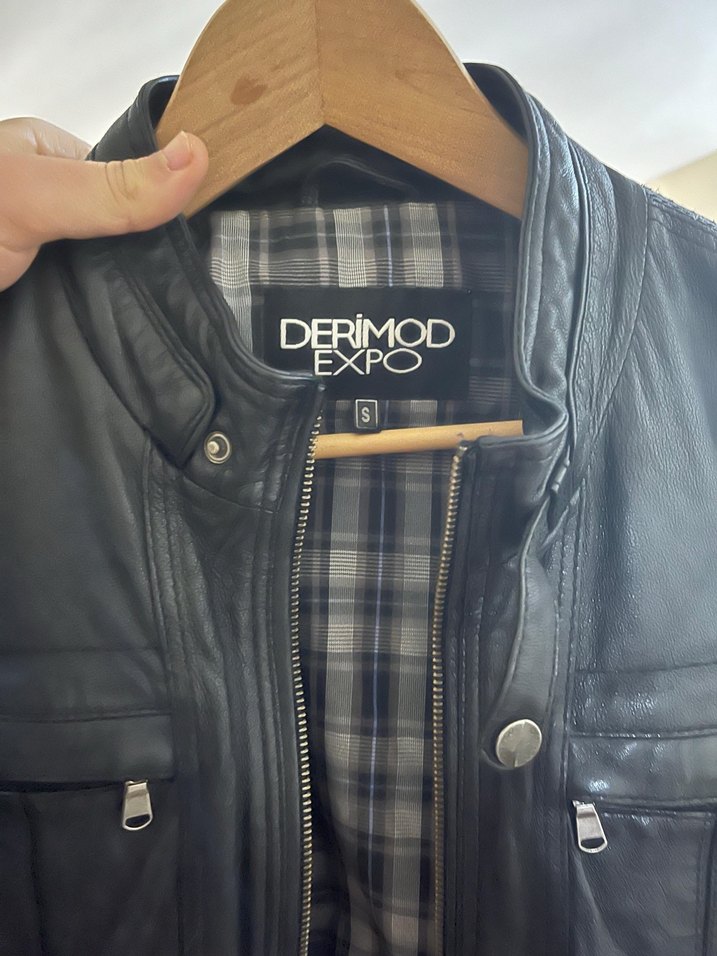 Derimod erkek deri ceket - Görsel 5