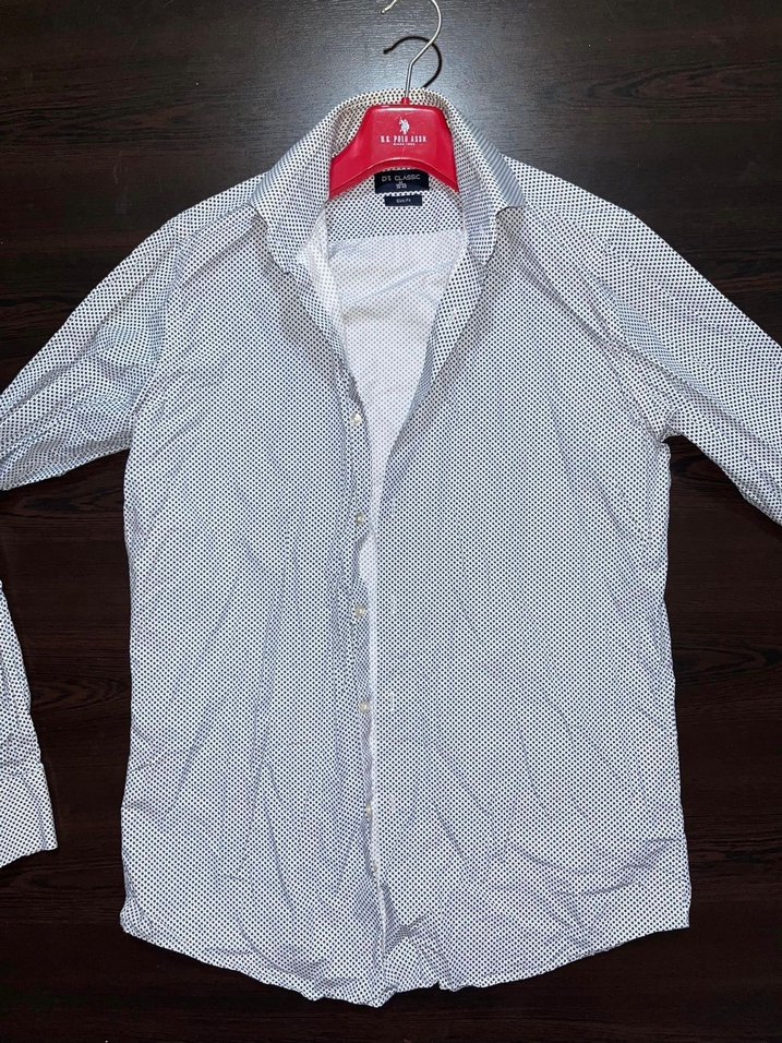 Düğmeli Uzun Kollu Erkek Gömlekler - Görsel 4