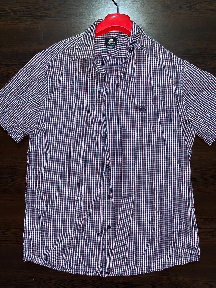 Düğmeli Uzun Kollu Erkek Gömlekler - Görsel 5