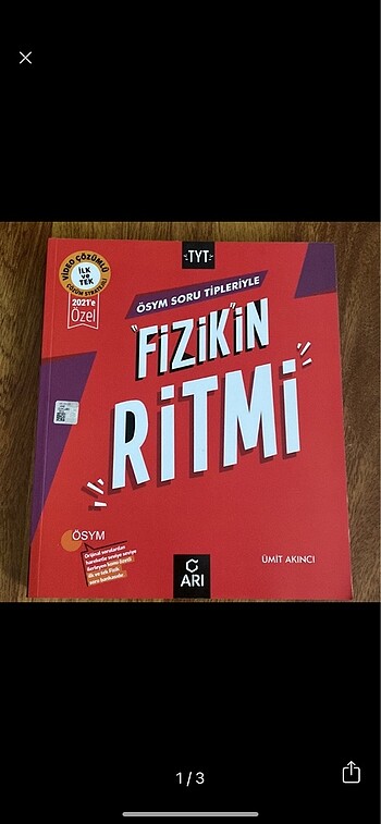 ari yayinlari tyt fizikin ritmi